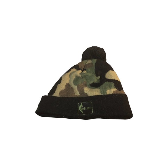 Miami Heat New Era Hard Wood Classics Beanie - Camo - Picture 2 of 2